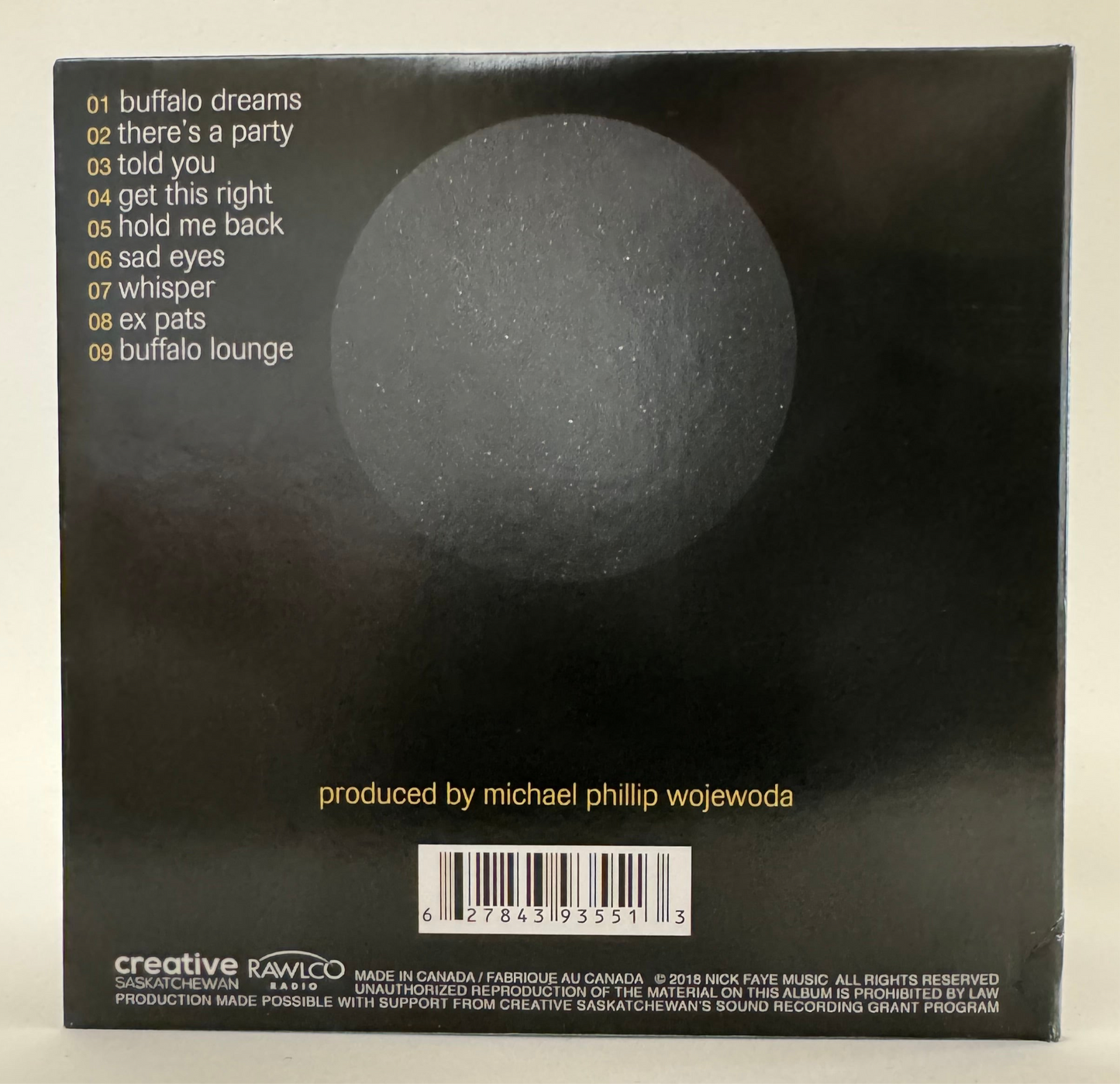 "Stumbling Distance" CD Album by Nick Faye & The Deputies
