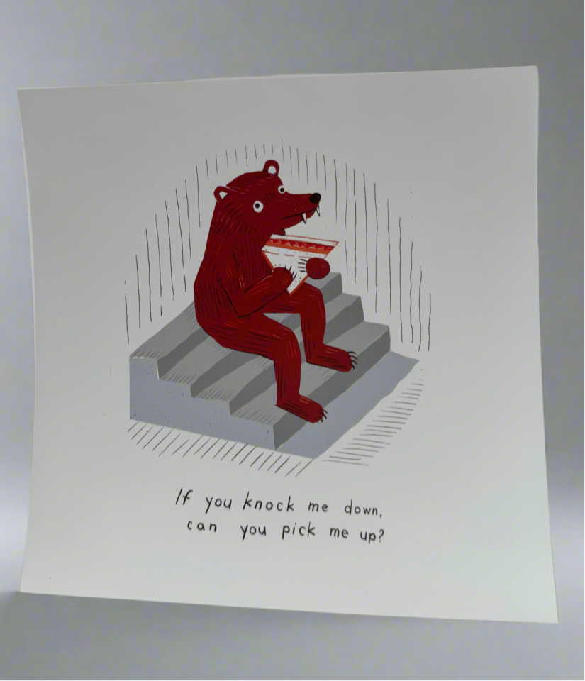 Bear Sandwich Print
