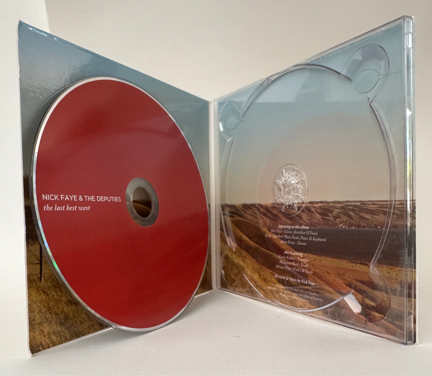 "The Last Best West" CD Album by Nick Faye & The Deputies