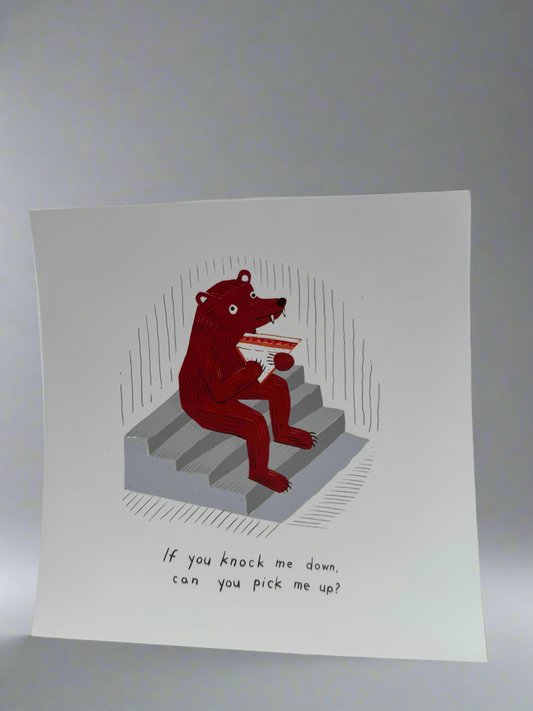 Bear Sandwich Print