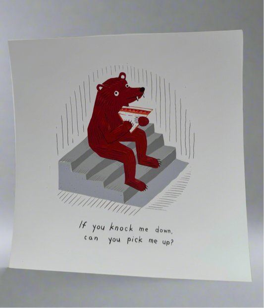 Bear Sandwich Print